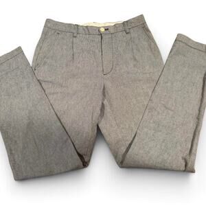MVIO Slim Fit Gray Textured Dress Pants Trousers
